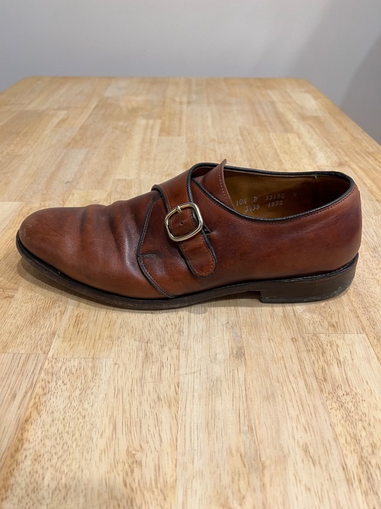 Allen Edmonds Garner Single Monk Strap Dress Shoes Size 10.5 D main image 13